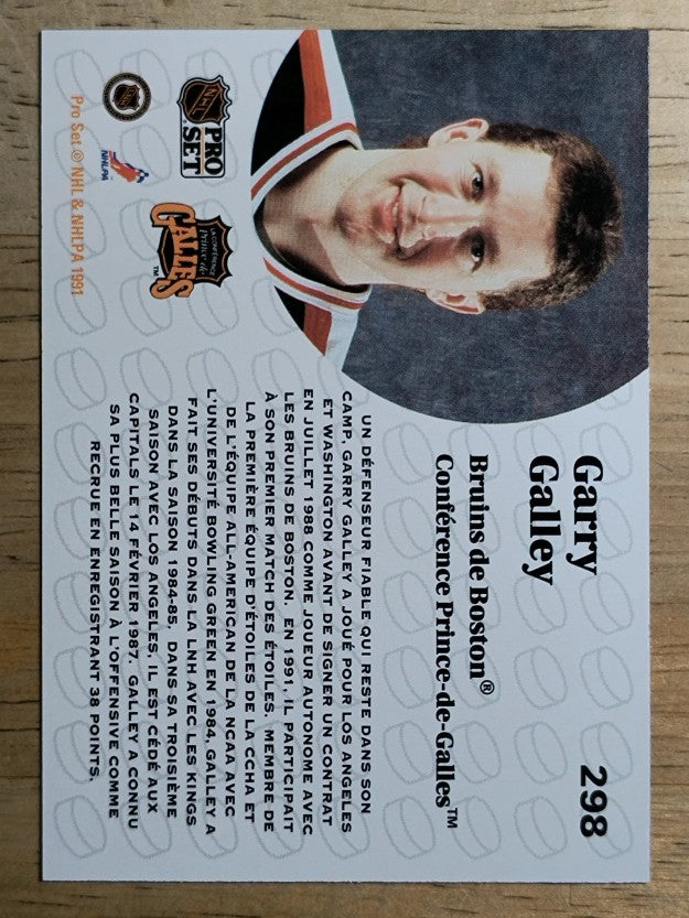 1991-92 Pro Set French #298 Garry Galley AS