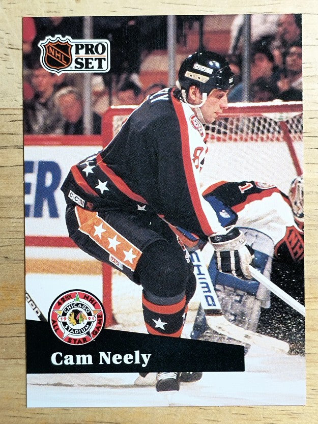 1991-92 Pro Set French #300 Cam Neely AS
