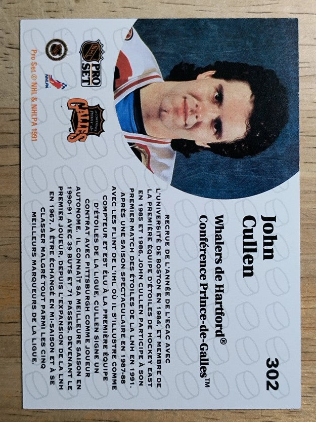 1991-92 Pro Set French #302 John Cullen AS