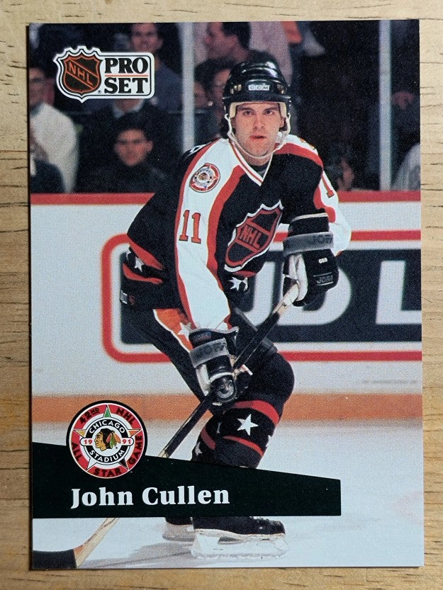 1991-92 Pro Set French #302 John Cullen AS