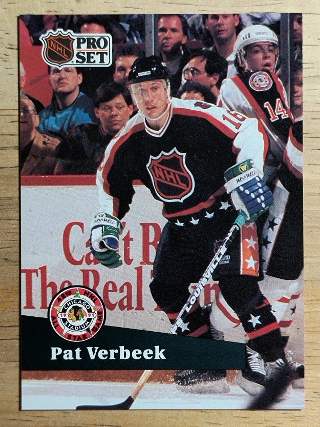 1991-92 Pro Set French #303 Pat Verbeek AS