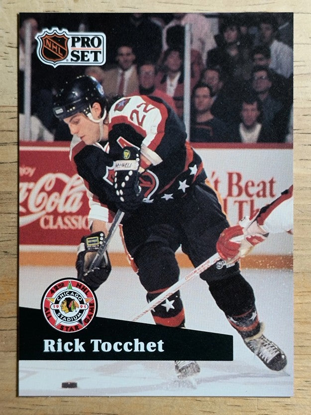 1991-92 Pro Set French #311 Rick Tocchet AS
