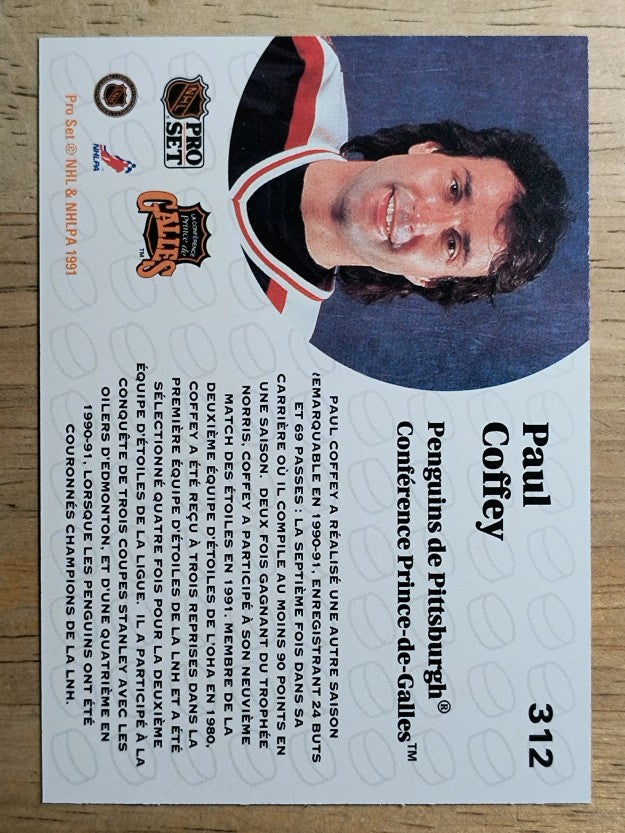 1991-92 Pro Set French #312 Paul Coffey AS