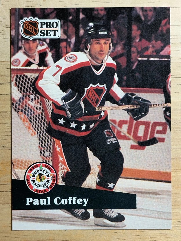 1991-92 Pro Set French #312 Paul Coffey AS