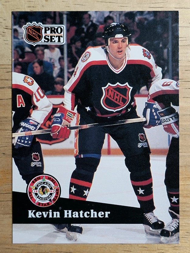 1991-92 Pro Set French #316 Kevin Hatcher AS