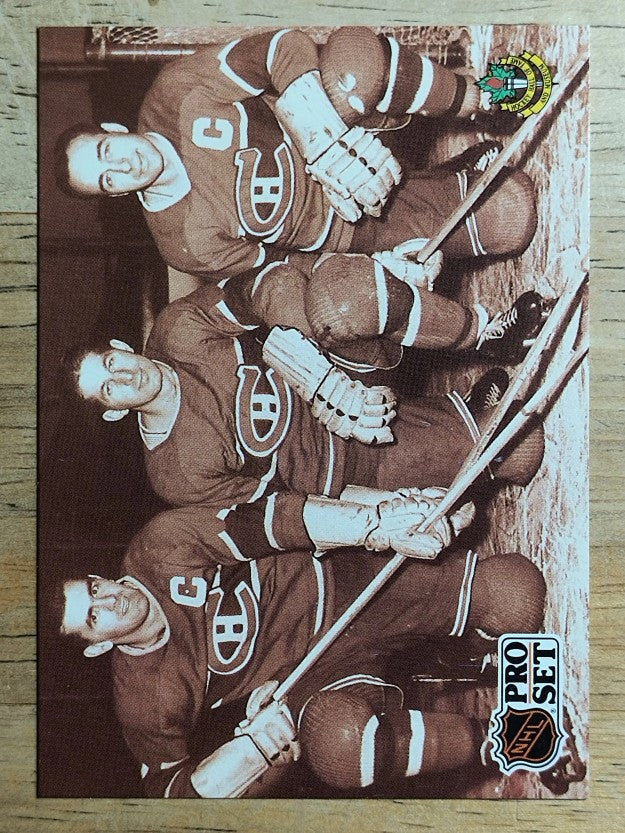 1991-92 Pro Set French #337 The Punch Line