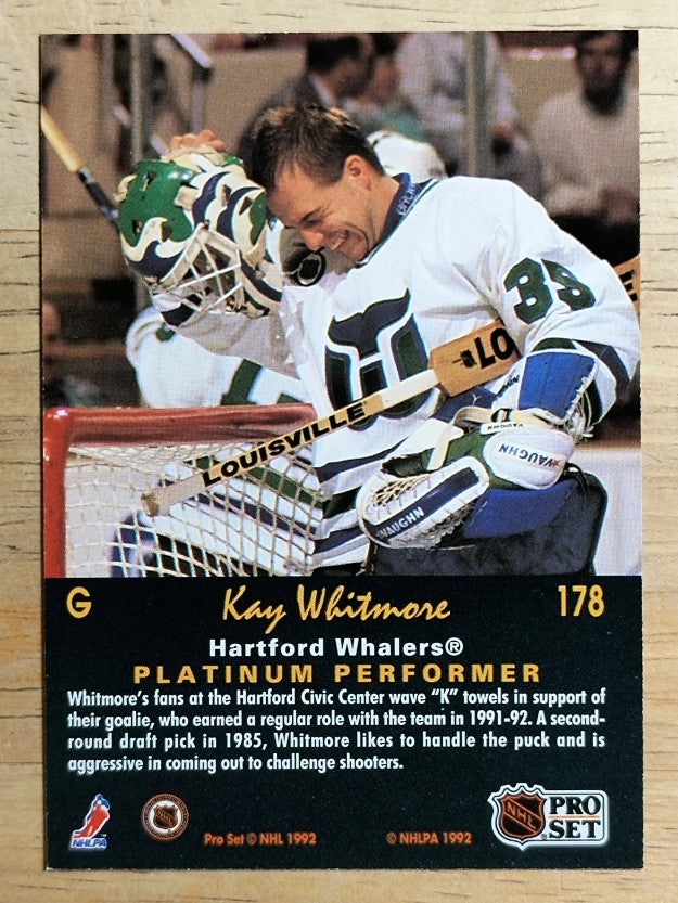 1991-92 Pro Set Platinum #178 Kay Whitmore