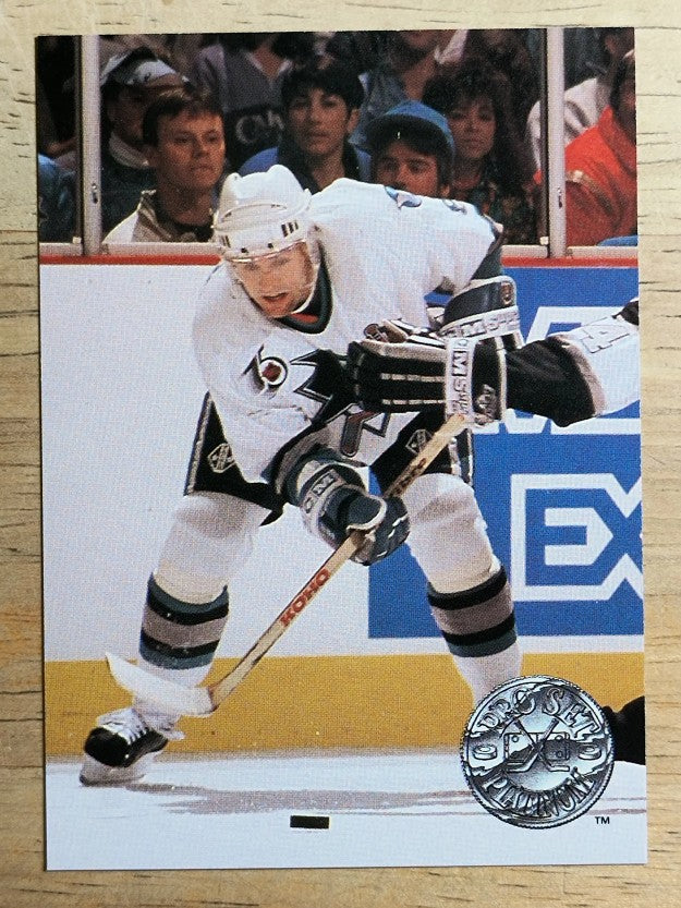 1991-92 Pro Set Platinum #230 Dean Evason