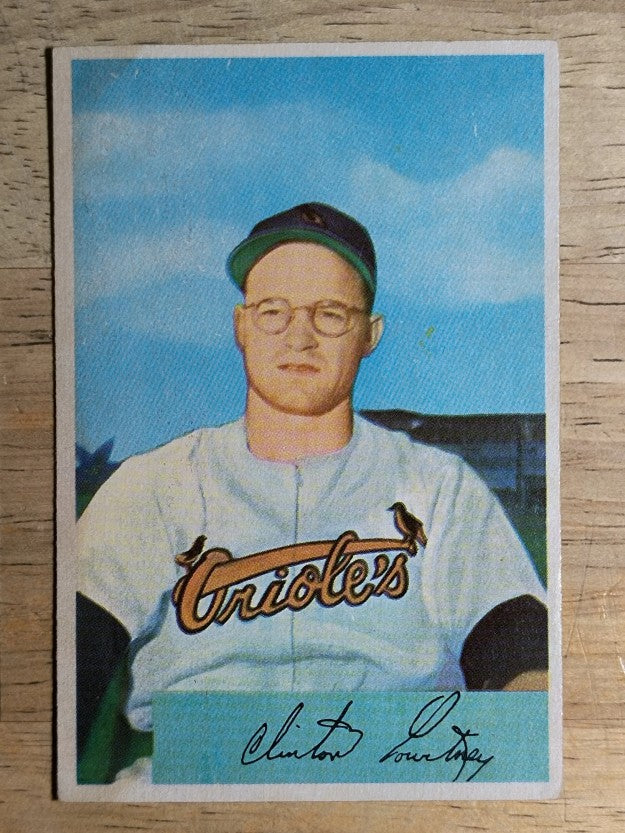 1954 Bowman #69 Clint Courtney (VGEX)