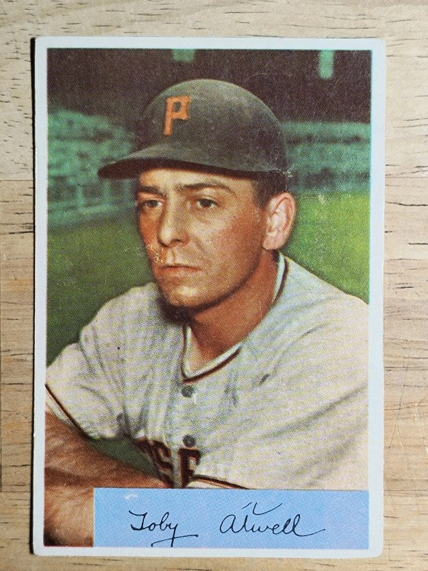 1954 Bowman #123 Toby Atwell (VGEX)