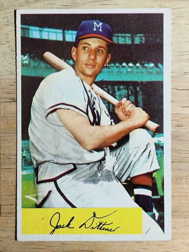 1954 Bowman #48 Jack Dittmer (EXMT)