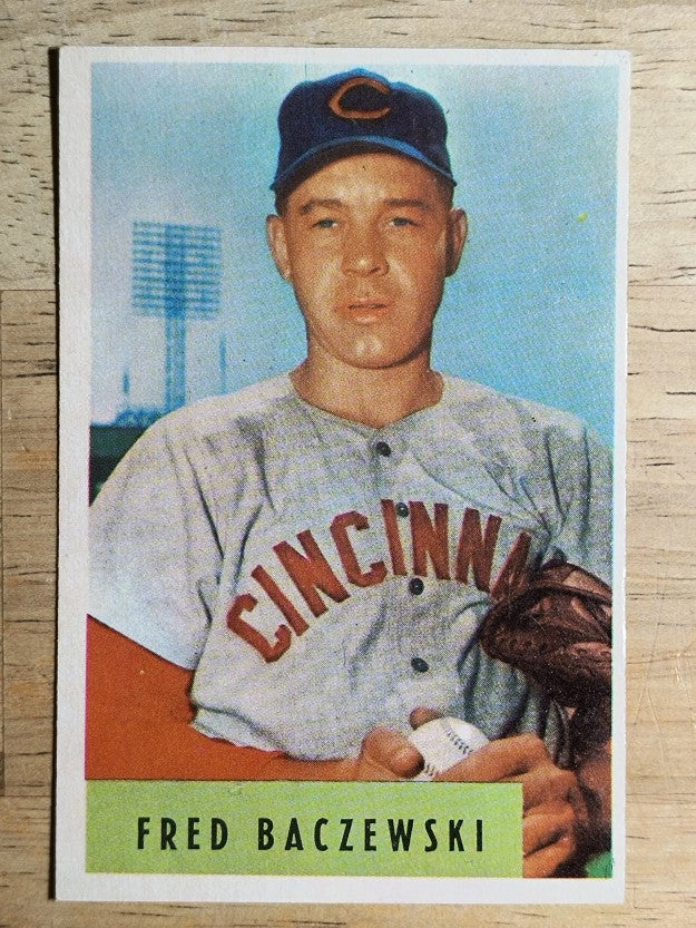 1954 Bowman #60 Fred Baczewski RC (VGEX)