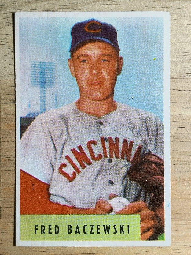 1954 Bowman #60 Fred Baczewski RC (EX)