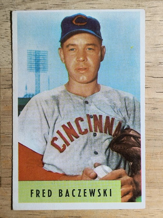 1954 Bowman #60 Fred Baczewski RC (EX)