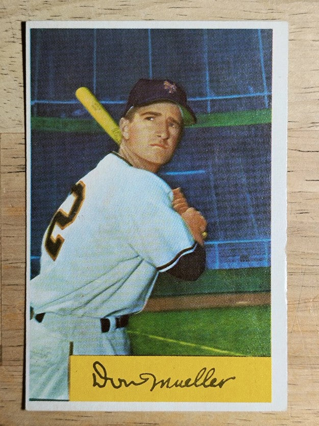 1954 Bowman #73 Don Mueller (VGEX)