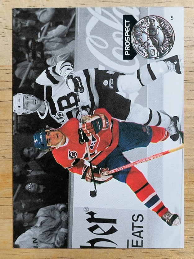 1991-92 Pro Set Platinum #259 John LeClair RC