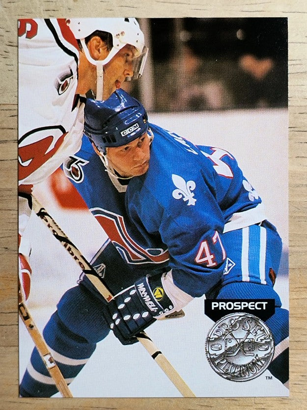 1991-92 Pro Set Platinum #267 Claude Lapointe RC