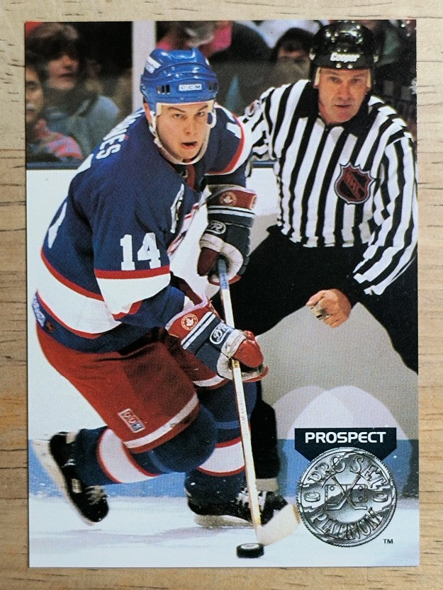 1991-92 Pro Set Platinum #273 Stu Barnes