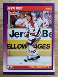 1991-92 Score American #397 Kevin Todd RC
