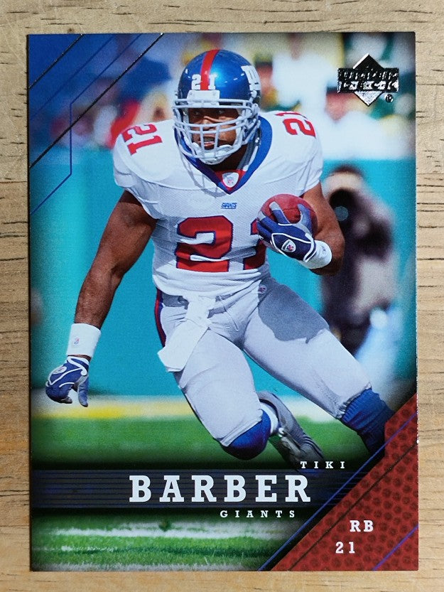 2005 Upper Deck #122 Tiki Barber