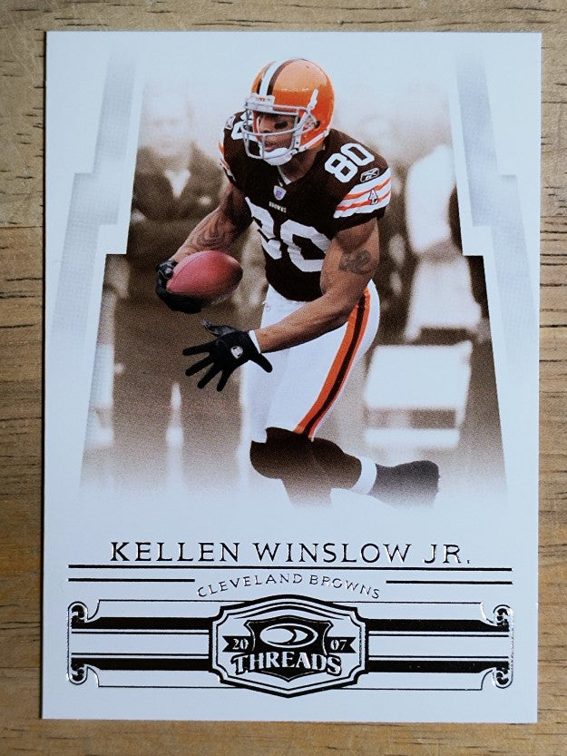 2007 Donruss Threads #73 Kellen Winslow