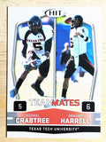 2009 SAGE HIT #55 Michael Crabtree TM/Graham Harrell