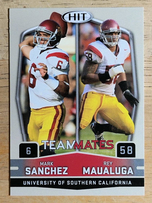 2009 SAGE HIT #57 Mark Sanchez TM/Rey Maualuga