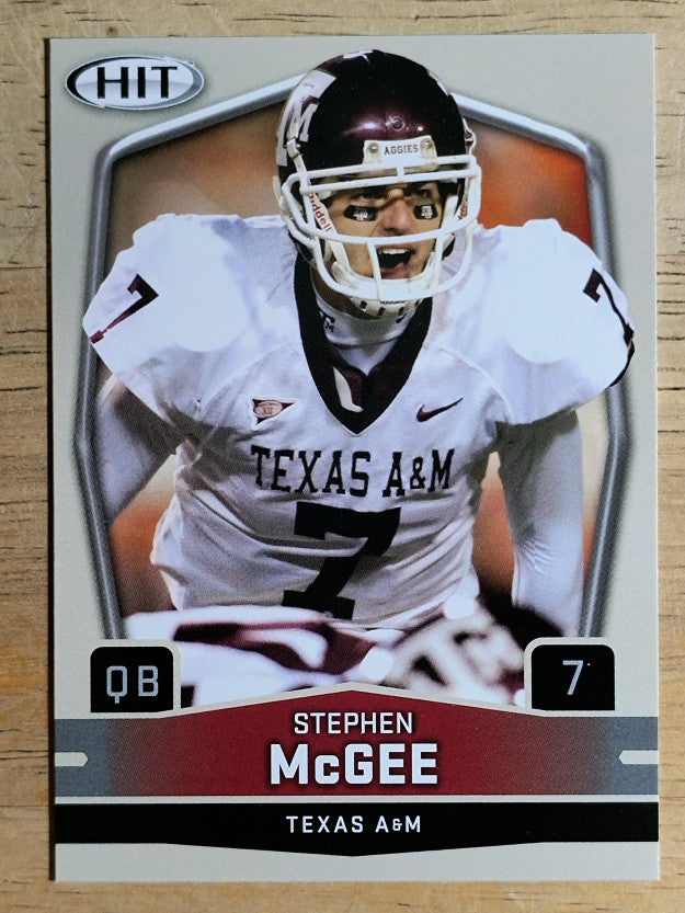 2009 SAGE HIT #70 Stephen McGee