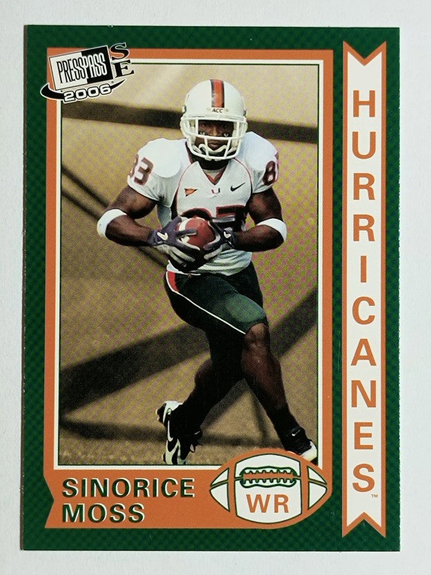 2006 Press Pass SE Old School #OS11 Sinorice Moss
