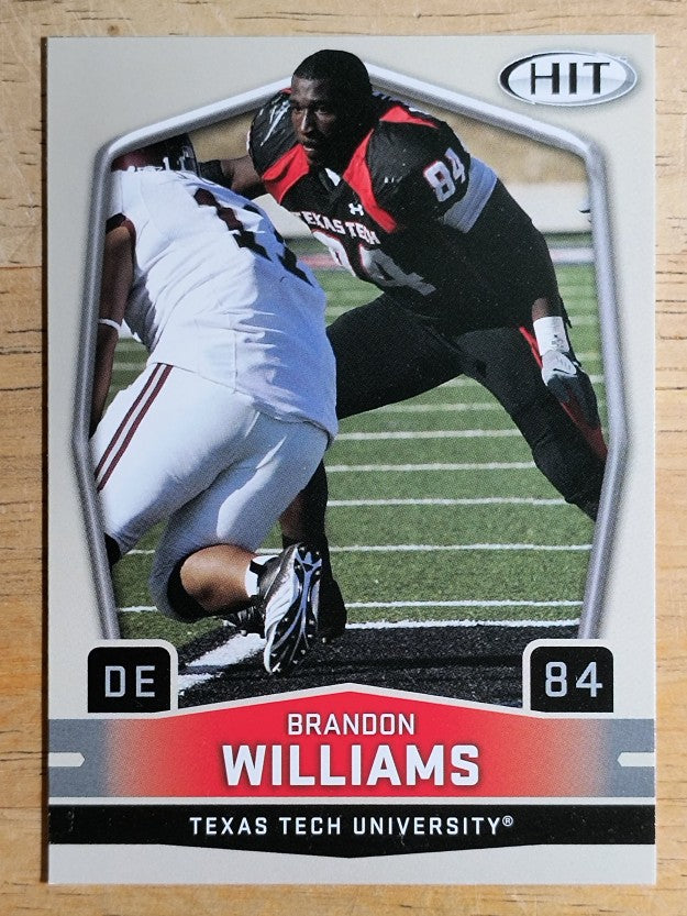 2009 SAGE HIT #85 Brandon Williams