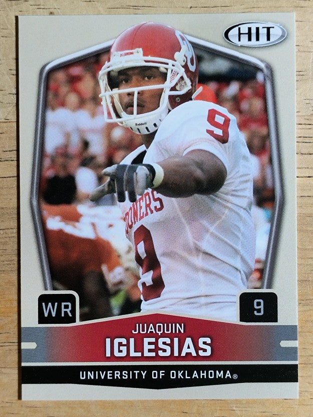 2009 SAGE HIT #89 Juaquin Iglesias