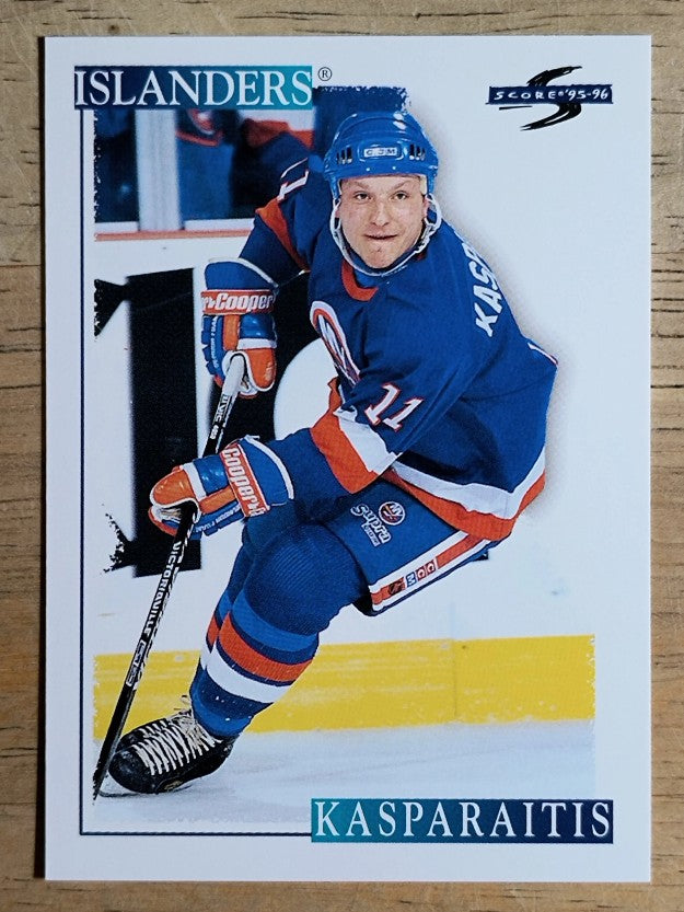 1995-96 Score #40 Darius Kasparaitis