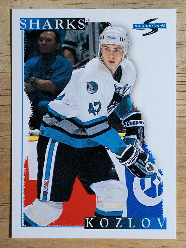 1995-96 Score #114 Viktor Kozlov