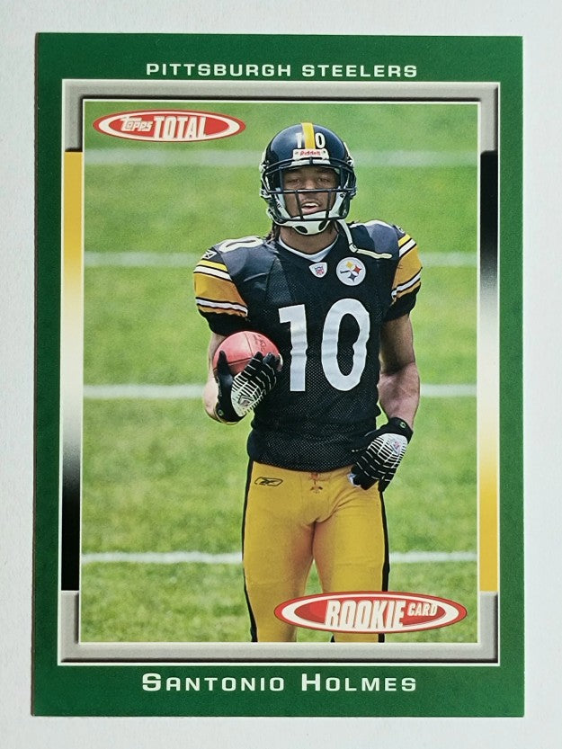 2006 Topps Total #482 Santonio Holmes RC