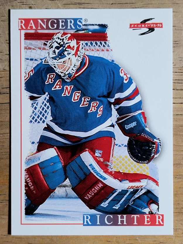 1995-96 Score #140 Mike Richter
