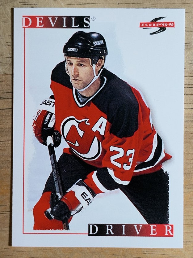 1995-96 Score #257 Bruce Driver