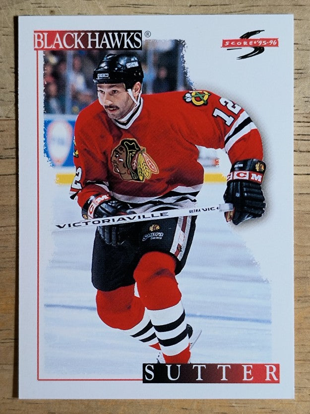 1995-96 Score #272 Brent Sutter