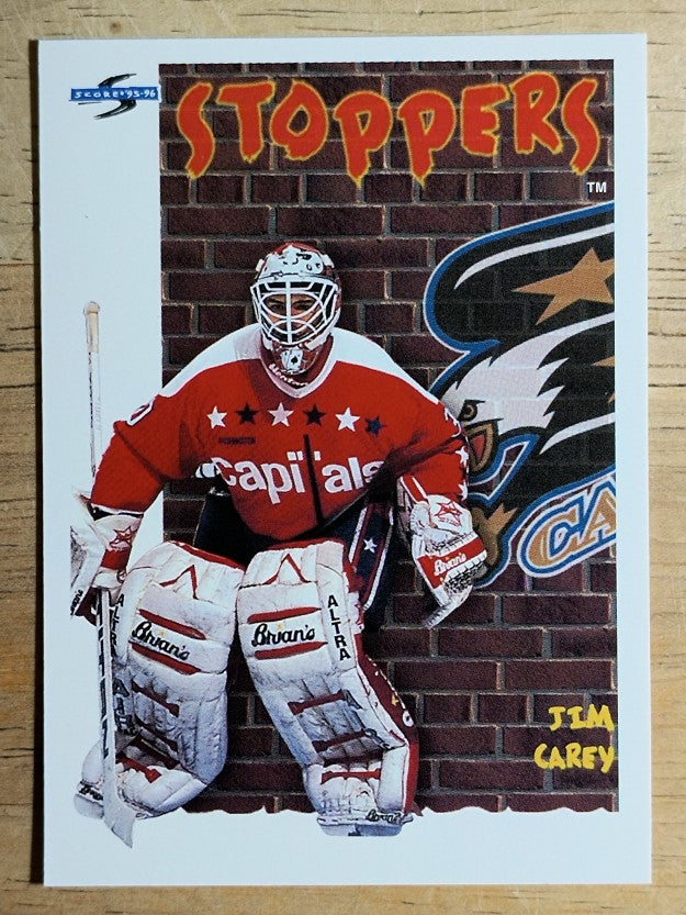 1995-96 Score #317 Jim Carey ST