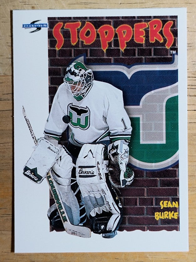 1995-96 Score #320 Sean Burke ST