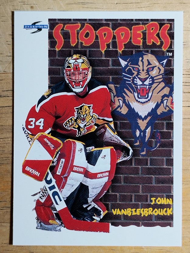 1995-96 Score #322 John Vanbiesbrouck ST