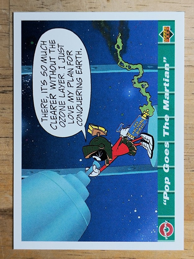 1992 Upper Deck Comic Ball 4 #2 Pop Goes The Martian