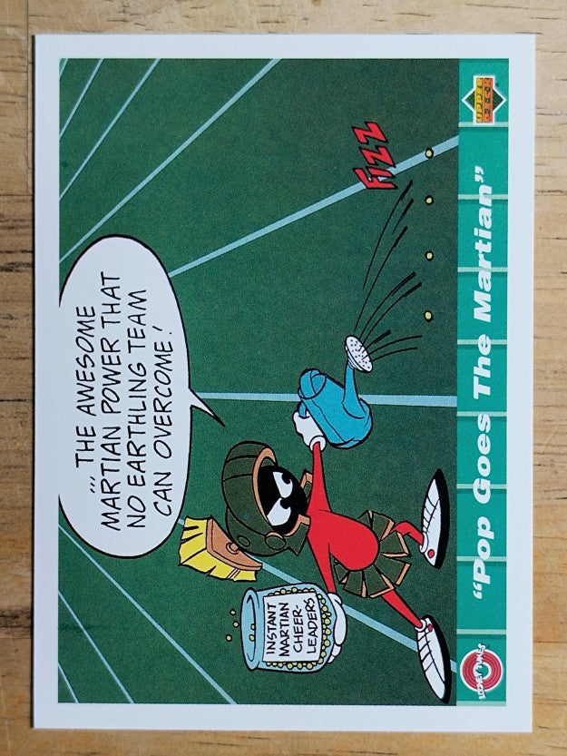 1992 Upper Deck Comic Ball 4 #13 Pop Goes The Martian