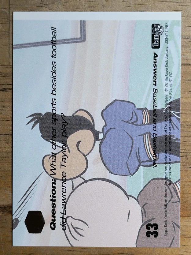 1992 Upper Deck Comic Ball 4 #33 Hang Time