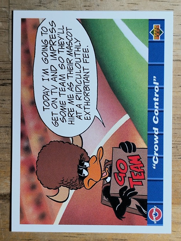 1992 Upper Deck Comic Ball 4 #101 Crowd Control