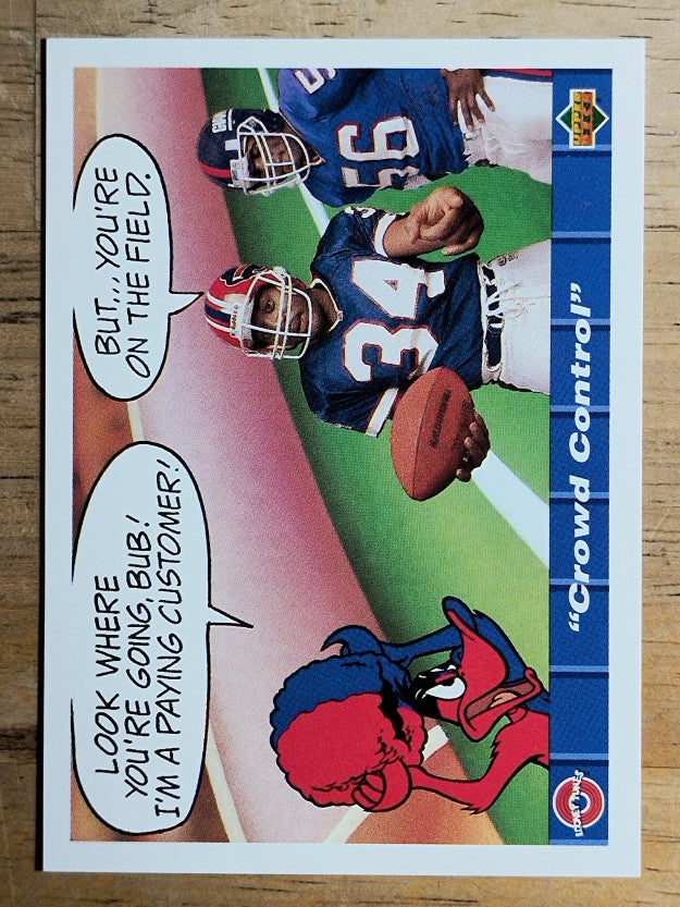 1992 Upper Deck Comic Ball 4 #111 Crowd Control