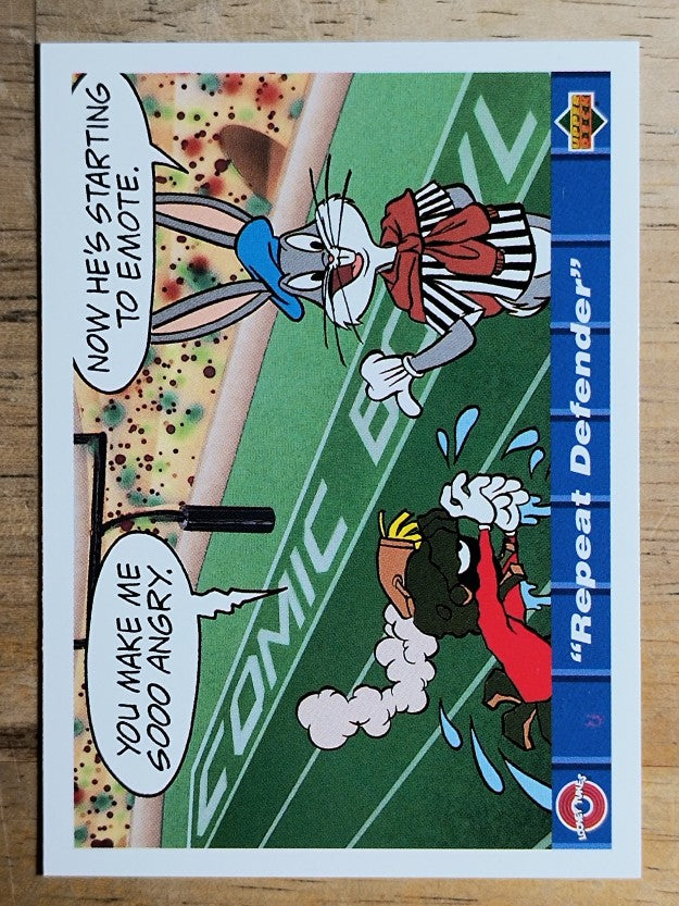 1992 Upper Deck Comic Ball 4 #135 Repeat Defender