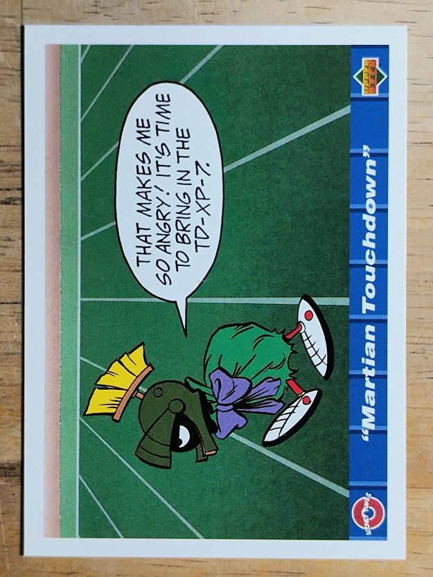 1992 Upper Deck Comic Ball 4 #156 Martian Touchdown