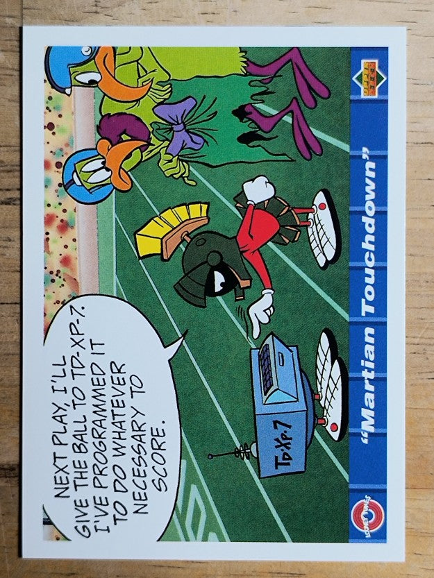 1992 Upper Deck Comic Ball 4 #157 Martian Touchdown