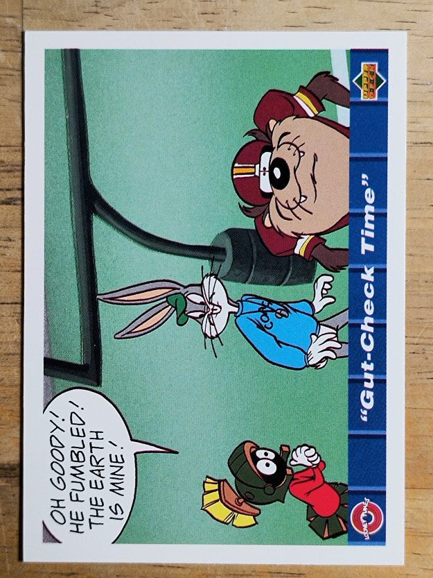 1992 Upper Deck Comic Ball 4 #183 Gut-Check Time