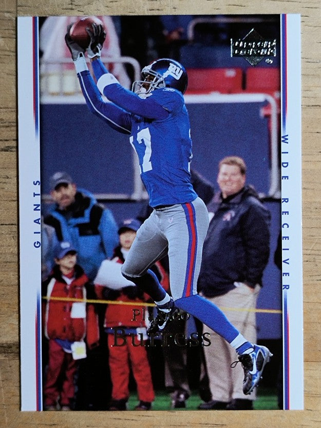 2007 Upper Deck #124 Plaxico Burress